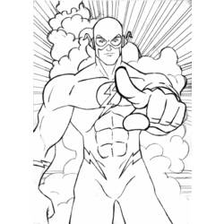 Coloring page: DC Comics Super Heroes (Superheroes) #80153 - Free Printable Coloring Pages
