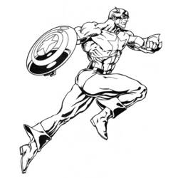 Coloring page: DC Comics Super Heroes (Superheroes) #80200 - Free Printable Coloring Pages