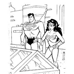 Coloring page: DC Comics Super Heroes (Superheroes) #80240 - Free Printable Coloring Pages