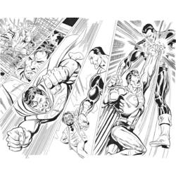 Coloring page: DC Comics Super Heroes (Superheroes) #80290 - Free Printable Coloring Pages