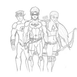 Coloring page: DC Comics Super Heroes (Superheroes) #80294 - Free Printable Coloring Pages