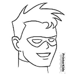 Coloring page: DC Comics Super Heroes (Superheroes) #80298 - Free Printable Coloring Pages