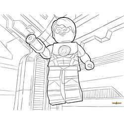 Coloring page: DC Comics Super Heroes (Superheroes) #80301 - Free Printable Coloring Pages