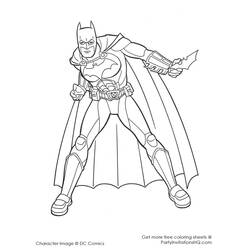 Coloring page: DC Comics Super Heroes (Superheroes) #80382 - Free Printable Coloring Pages