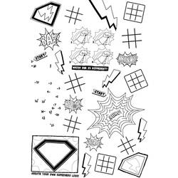 Coloring page: DC Comics Super Heroes (Superheroes) #80451 - Free Printable Coloring Pages