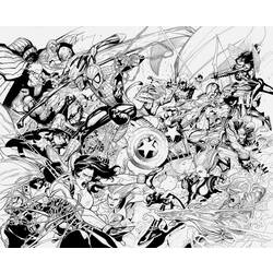 Coloring page: DC Comics Super Heroes (Superheroes) #80455 - Free Printable Coloring Pages