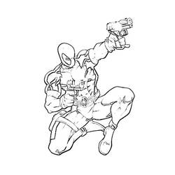 Coloring page: Deadpool (Superheroes) #82842 - Printable coloring pages