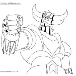 Coloring pages: Goldorak - Printable coloring pages