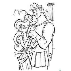 Coloring page: Hercules (Superheroes) #84150 - Printable coloring pages
