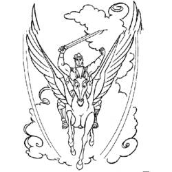 Coloring page: Hercules (Superheroes) #84153 - Printable coloring pages
