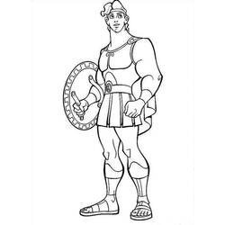 Coloring page: Hercules (Superheroes) #84158 - Printable coloring pages