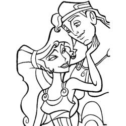 Coloring page: Hercules (Superheroes) #84161 - Free Printable Coloring Pages