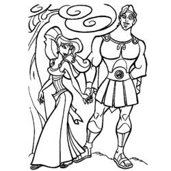Coloring page: Hercules (Superheroes) #84162 - Free Printable Coloring Pages