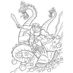 Coloring page: Hercules (Superheroes) #84200 - Printable coloring pages