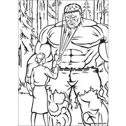 Coloring page: Hulk (Superheroes) #79044 - Free Printable Coloring Pages