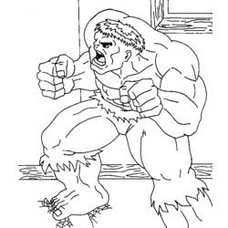 Coloring page: Hulk (Superheroes) #79048 - Free Printable Coloring Pages