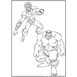 Coloring page: Hulk (Superheroes) #79053 - Free Printable Coloring Pages