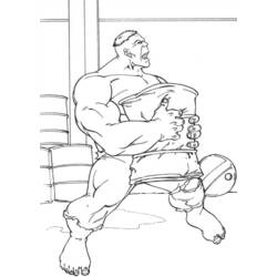 Coloring page: Hulk (Superheroes) #79061 - Free Printable Coloring Pages