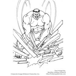 Coloring page: Hulk (Superheroes) #79068 - Free Printable Coloring Pages