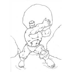 Coloring page: Hulk (Superheroes) #79076 - Free Printable Coloring Pages