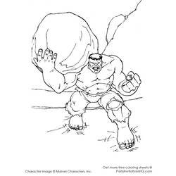 Coloring page: Hulk (Superheroes) #79077 - Free Printable Coloring Pages