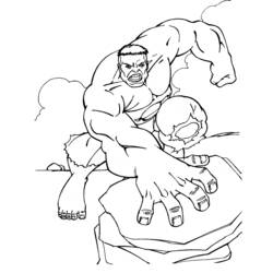 Coloring page: Hulk (Superheroes) #79114 - Free Printable Coloring Pages