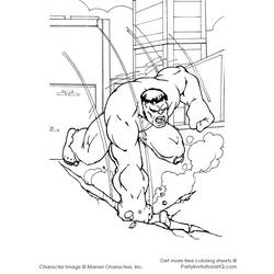 Coloring page: Hulk (Superheroes) #79135 - Free Printable Coloring Pages