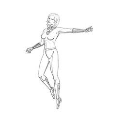 Coloring page: Invisible Woman (Superheroes) #83222 - Printable coloring pages
