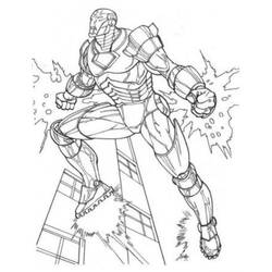 Coloring page: Iron Man (Superheroes) #80560 - Free Printable Coloring Pages