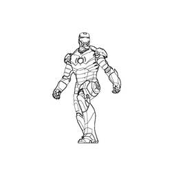 Coloring page: Iron Man (Superheroes) #80566 - Free Printable Coloring Pages