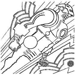 Coloring page: Iron Man (Superheroes) #80581 - Free Printable Coloring Pages