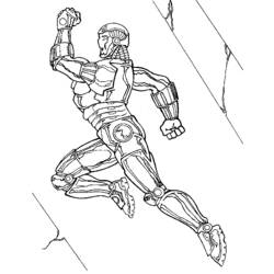 Coloring page: Iron Man (Superheroes) #80583 - Free Printable Coloring Pages