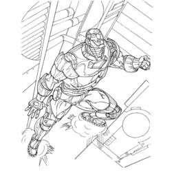 Coloring page: Iron Man (Superheroes) #80609 - Free Printable Coloring Pages