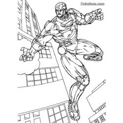 Coloring page: Iron Man (Superheroes) #80616 - Free Printable Coloring Pages