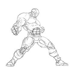 Coloring page: Iron Man (Superheroes) #80620 - Free Printable Coloring Pages