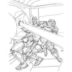 Coloring page: Iron Man (Superheroes) #80670 - Free Printable Coloring Pages