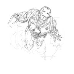 Coloring page: Iron Man (Superheroes) #80674 - Free Printable Coloring Pages