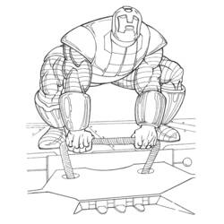 Coloring page: Iron Man (Superheroes) #80688 - Free Printable Coloring Pages