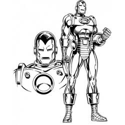 Coloring page: Iron Man (Superheroes) #80703 - Free Printable Coloring Pages