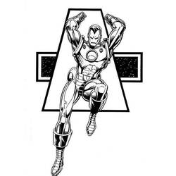 Coloring page: Iron Man (Superheroes) #80714 - Free Printable Coloring Pages