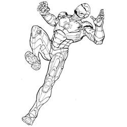 Coloring page: Iron Man (Superheroes) #80717 - Free Printable Coloring Pages
