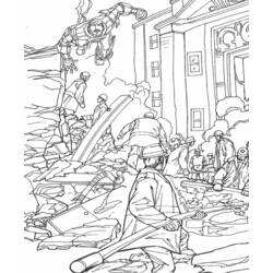 Coloring page: Iron Man (Superheroes) #80719 - Free Printable Coloring Pages