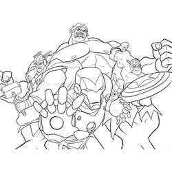 Coloring page: Marvel Super Heroes (Superheroes) #79594 - Free Printable Coloring Pages