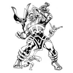 Coloring page: Marvel Super Heroes (Superheroes) #79600 - Free Printable Coloring Pages