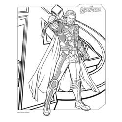 Coloring page: Marvel Super Heroes (Superheroes) #79610 - Free Printable Coloring Pages