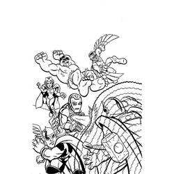 Coloring page: Marvel Super Heroes (Superheroes) #79873 - Free Printable Coloring Pages