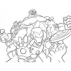 Coloring page: Marvel Super Heroes (Superheroes) #79912 - Free Printable Coloring Pages