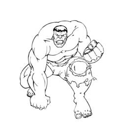 Coloring page: Marvel Super Heroes (Superheroes) #80032 - Printable coloring pages