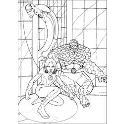 Coloring page: Mr. Fantastic (Superheroes) #84742 - Printable coloring pages