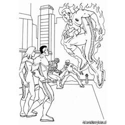 Coloring page: Mr. Fantastic (Superheroes) #84788 - Printable coloring pages